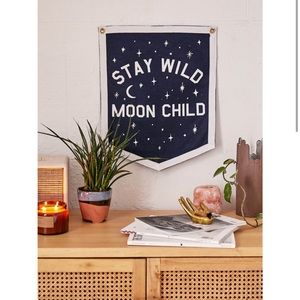 Urban Outfitters Stay Wild Moon Child sign